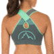 La Sportiva Focus Top - Women's, Slate/Jade Green, Extra Small I84-903704-XS