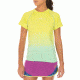 La Sportiva Medea T-Shirt - Women's, Jade Green/Apple Green, Medium, K51-704705-M