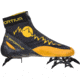 La Sportiva Mega Ice Evo Climbing Shoes - Men's, Black/Yellow, 41.5, 40B-999100-41.5