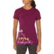La Sportiva Mountain Is Home T-Shirt - Women's, Plum, Small I79-501501-S