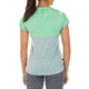 La Sportiva Push T-Shirt - Women's, Stone Blue/Jade Green, Extra Small I86-904704-XS