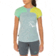La Sportiva Push T-Shirt - Women's, Stone Blue/Jade Green, Extra Small I86-904704-XS