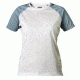 La Sportiva Quartz T-Shirt - Women's-White/Ice Blue-Small, K02-WHITE/ICE BLUE-S