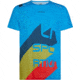 La Sportiva Stream T-Shirt - Mens, Neptune/Opal, Extra Large, P10-619618-XL