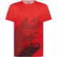 La Sportiva Stream T-Shirt - Mens, Poppy/Chili, Extra Large, P10-311309-XL