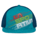 La Sportiva Stripe Evo Trucker Hat, Lagoon/Storm Blue, Small, Y41-638639-S