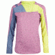 La Sportiva Terra Long Sleeve Baselayer - Women's, Purple/Apple Green, Medium K79-500705-M