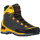 La Sportiva Trango Tech Leather GTX Mountaineering Shoes - Mens, Black/Yellow, 45.5, Medium, 21S-999100-45.5