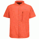 La Sportiva Vector Short Sleeve Shirt - Men's, Cardinal Red/Tangerine, Small J80-307202-S