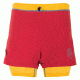La Sportiva Vibe Short - Women's, Berry/Yellow, Medium K47-303100-M
