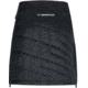 La Sportiva Warm Up Primaloft Skirt - Womens, Black/White, Large, M04-999000-L