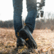 LaCrosse Footwear Alpha Muddy Mid 6in 3.5MM Rubber Hunting Boot - Mens, Stone, 10 US, 612460-10