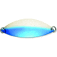 Lake Clear Wabbler Attractor Spoon, #1 3-1/8in No Hook, 1/3oz, Silver/Blue, LCW1SBL-S/BLU