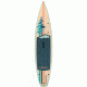 Latitude 44 Cascade Paddle Board Paulownia Wood, T6-TEC Construction, 12in, Green, Wood, L44CAS12