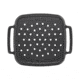Le Creuset Alpine Outdoor Collection Square Grill Basket, Matt Black, 20271030000001