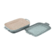 Le Creuset Rectangular Dish w/ Platter Lid, Sea Salt, 14 3/4x9x2 1/2in, ST01043000717002