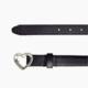 Lejon Corazon Leather Belt - Womens, Black, Large, VB-26121-LRG