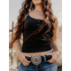 Lejon Elu Leather Belt - Womens, Black, Small, VB-65761-S