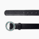 Lejon Nostlagia Leather Belt - Womens, Black, Small, VB-66141-S
