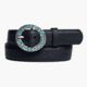 Lejon Nostlagia Leather Belt - Womens, Black, Small, VB-66141-S