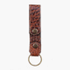 Lejon Snap Leather Keychain, Peanut, VB-613