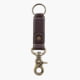 Lejon Swivel Leather Keychain, Brown, VB-602