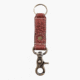 Lejon Swivel Leather Keychain, Peanut, VB-603