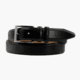Lejon The Beveled Edge Leather Belt - Mens, Black, 44, L-14331-44