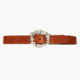 Lejon Vaquera Leather Belt - Womens, Peanut, Large, VB-65774-LRG