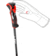 Leki Airfoil 3D Poles Trekking Poles, 115cm, Black/Red, 65367951115