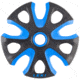 Leki Big Mountain Ski Basket-Black/Blue