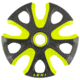 Leki Big Mountain Ski Basket-Black/Neon Yellow