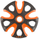 Leki Big Mountain Ski Basket-Black/Orange
