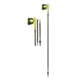 Leki Evotrail FX.One TA Trekking Poles, Black/Dark Anthracite/Neon Yellow, 120cm, 65625751120