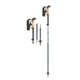 Leki Makalu Cork FX TA Trekking Poles, Stone Blue Dark/Dark Sea Green, 110-130cm, 65620761S
