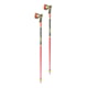 Leki WCR SL 3D Cross Country Poles, Bright Red/Black/Neon Yellow, 110cm, 65267481-110