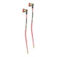 Leki WCR TBS GS 3D Cross Country Poles, Bright Red/Black/Neon Yellow, 130cm, 65267761-130