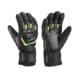 Leki WCR Team 3D Gloves - Junior, Black/Yellow, 5, 653804701050
