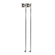 Leki XTA 5.5 Cross Country Poles, Carbon Structure/Bright Red/White, 160cm, 65249431-160