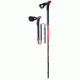 Leki Tourstick Vario Vertical Trekking Poles-Black/Red-115 - 135 cm