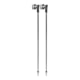 Leki Detect S Past Seasons Trekking Poles, Warm Gray/Black, 130cm, 65368114130
