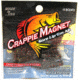 Leland Crappie Magnet 15 Pc. Body Pack, Green with Red Flake 15/Pack, 87230