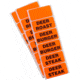 LEM Products 144 Labels Freezer Label Set, Orange, 125B