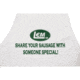 LEM Products Apron - Share Your Sausage with Someone Special, White, 1138
