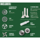 LEM Products Big Bite #8 0.5HP Stainless Steel Electric Grinder, Stainless, 17791