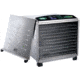 LEM Products Big Bite Digital 10 Chrome Tray Dehydrator, Stainless Steel, 1154