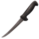 LEM Products Mundial 6in Curved Narrow Semi-Flex Knife, High-Carbon Stain Free Steel Blade, Polypropylene Black Handle, 91