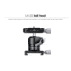 Leofoto FDM-01 Binocular Rangefinder Rail Kit, 23 cm, Black, FDM-01