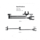 Leofoto Kestrel Weather Meter AM-7 Magic Arm/MC-60 Clamp/GMC-01 Clamp Set, Black, AM-7+MC-60+GMC-01