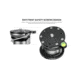 Leofoto LB-75 Leveling Head w/ Butterfly Handle, Black, LB-75